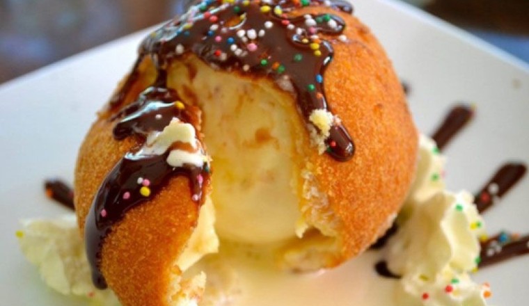 ไอศกรีมทอด สูตร 2 ไอศกรีม