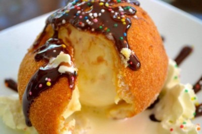 ไอศกรีมทอด สูตร 2 ไอศกรีม