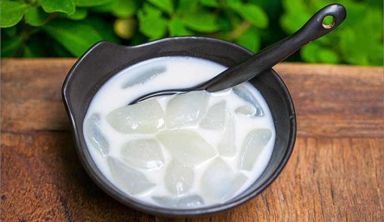 บวดลูกตาล ขนมไทย