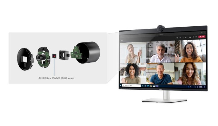 Dell เปิดตัวจอ UltraSharp สำหรับประชุมออนไลน์ หน้าจอ 4K พร้อมกล้องเว็บแคม 4K
