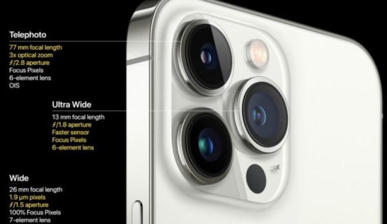 มีรายงานว่า iPhone 14 Pro จะมาพร้อมกล้องความละเอียด 48MP