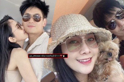 “ยุ้ย-ธันน์” หายป่วยโควิด  ดีใจ กลับมากอดกันได้แล้ว 