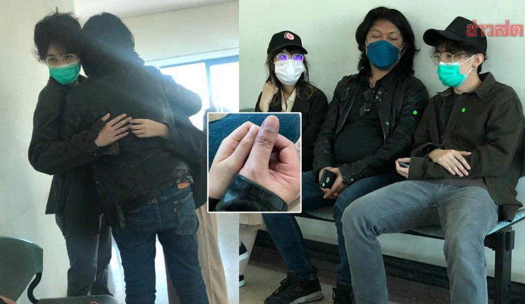 กำลังใจ เสือ-กวาง มาหา เสก หลัง กานต์ ล้มไหล่หลุด พ่อต้องไปศาลลำพัง