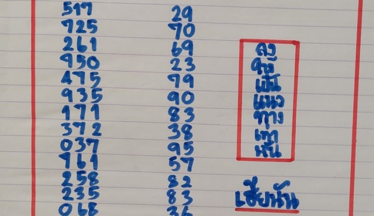 ส่องด่วน! เฮียนัน เปิดลอตเตอรี่ งวด 1 ก.พ. 65 มีเลขนี้ ตามต่อไหม!?
