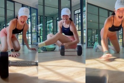 แพนเค้ก เขมนิจ อัดคลิปออกกำลัง ตอนท้ายหลายคนถึงกับกรี๊ดกันรัวๆ เลย