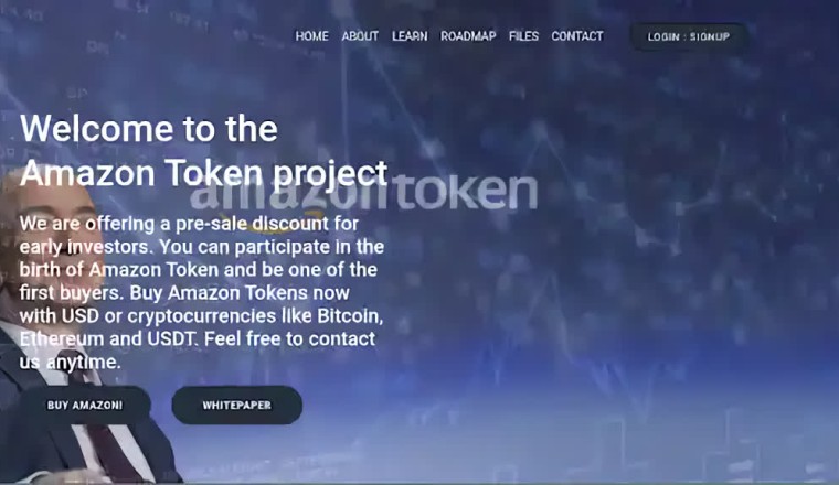 ระวัง! คริปโทสแกมเมอร์สร้างเว็บไซต์ Amazon Token ปลอมเพื่อหลอกเอาเงินจากเหยื่อ!