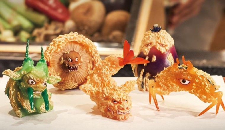 กาชาปองสุดแปลกในประเทศญี่ปุ่น เทมปุระผสมโยไค