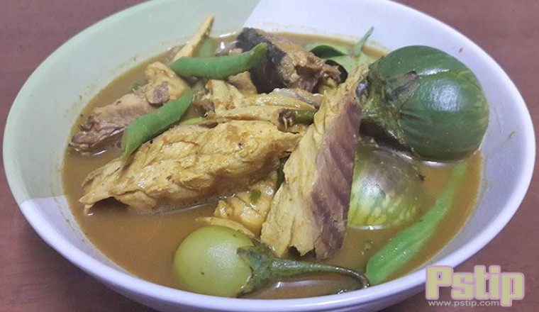 แกงน้ำเคยปลาสำลีย่าง อาหารภาคใต้