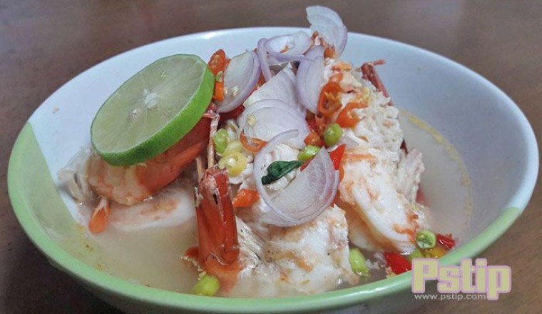 ต้มยำกุ้งแม่น้ำสูตรโบราณ อาหารภาคใต้