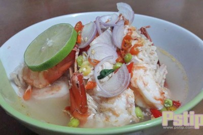 ต้มยำกุ้งแม่น้ำสูตรโบราณ อาหารภาคใต้