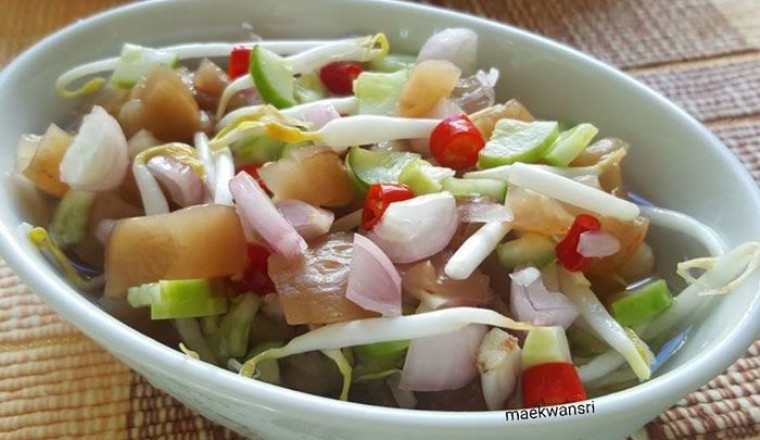 ผักดอง3รส อาหารภาคกลาง