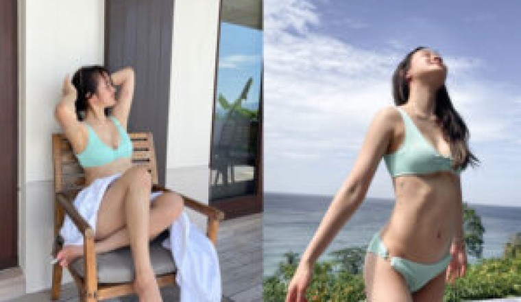 โอ้ยแซ่บ! “น้องเหนือ” นุ่งทูพีซอวดหุ่นปัง เปร่งออร่าผิวขาวทะลุแดด