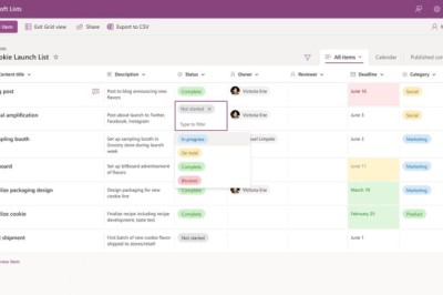 Microsoft Lists แอพจัดการงานในทีม แบบเดียวกับ Asana/Trello เริ่มเปิดทดสอบแล้ว