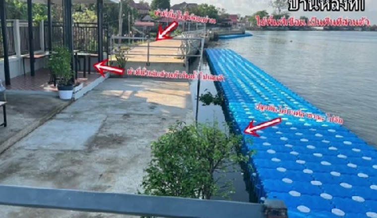 เพลียจิต! สาวอัดคลิปโวยเพื่อนบ้านจอดเรือบนทางเดิน เอารั้วกั้นเหมือนบ้านตัวเอง