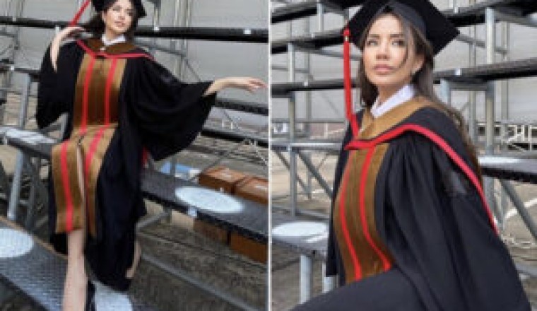 7 ปีที่รอคอย! ใบเตย อาร์สยาม ตื่นเต้น สวมชุดครุย พร้อมเข้ารับปริญญา 23 กพ.