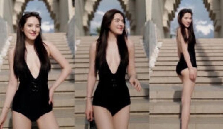 “ปันปัน” แซ่บเกินพิกัด จัดวันพีชดำเปิดหลังอวดผิวขาวแสบตา