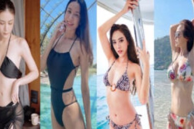 ส่องแฟชั่นดาราสาว อวดชุดว่ายน้ำ แหวกข้าง เร้าอารมณ์จับใจ