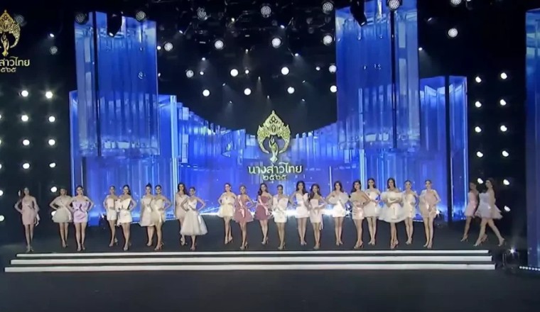 ช็อตนี้กูตาย! แอนชิลี สวยสะพรึงในลุค Finals night สุดอลังการ ร่วมยินดีเวที นางสาวไทย
