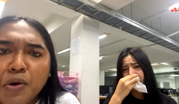 นักข่าวสุดทน! ร่ำไห้กลางไลฟ์ พระเอกดัง ด่าเหี้x กลางลานจอดรถ