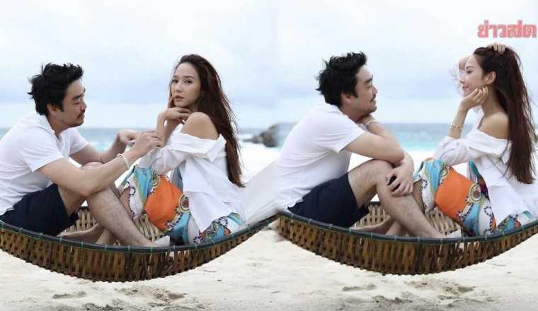 ไฮโซพก อวดโมเมนต์หวาน อั้ม พัชราภา ริมชายหาด ต้อนรับวาเลนไทน์ แฟนๆ ฟิน