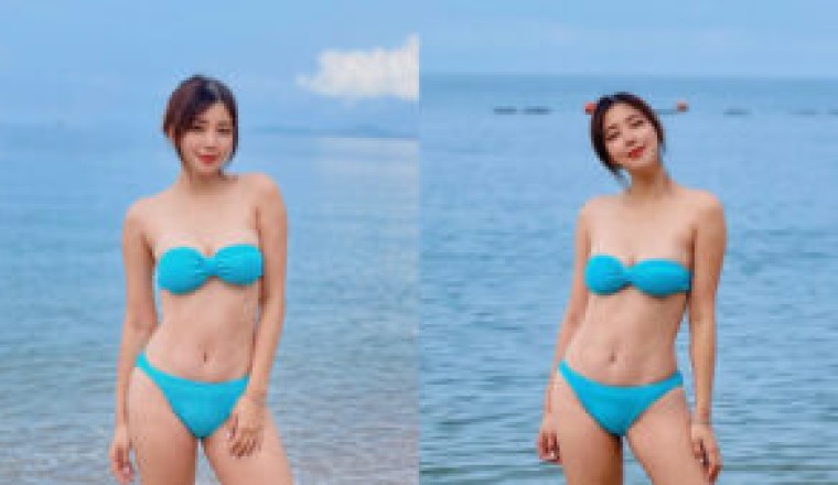 แดดยังต้องหลบ!”นิวเคลียร์ หรรษา”นุ่งบิกินี่ตัวจิ๋ว แซ่บซ่าไม่ไหวไปก่อน