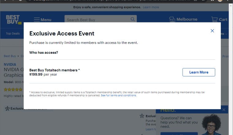 Best Buy แก้ปัญหาแย่งซื้อการ์ดจอ จำกัดการซื้อเฉพาะสมาชิกแบบเสียเงินเท่านั้น