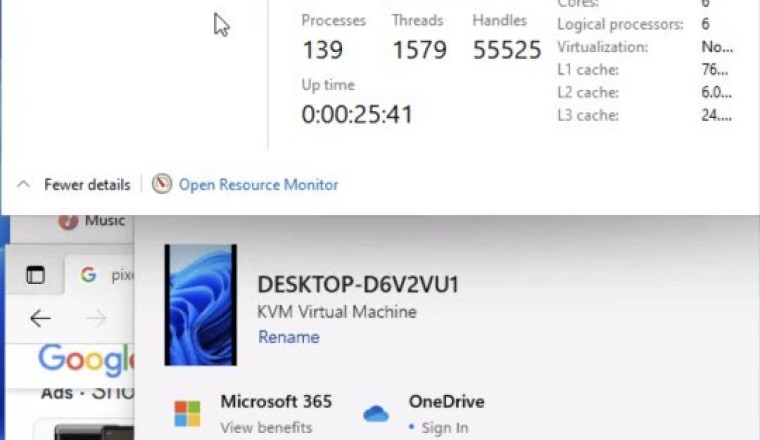 นักพัฒนารัน VM Windows 11 บน Android 13 ได้แล้ว เข้าถึง KVM ประสิทธิภาพเกือบเนทีฟ