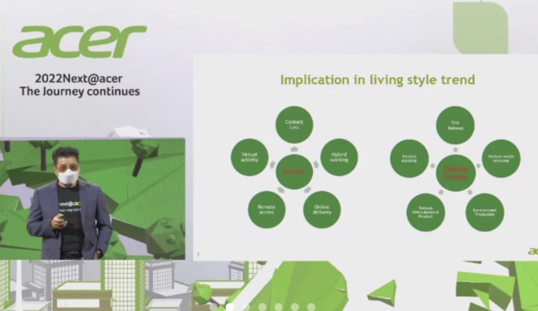 เอเซอร์ ย้ำจุดยืน Green IT เสริมแกร่งไลฟ์สไตล์แบรนด์