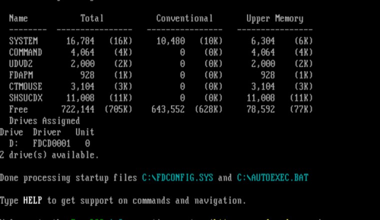 ระบบปฏิบัติการ FreeDOS ออกเวอร์ชัน 1.3 เวอร์ชันใหญ่ครั้งแรกในรอบ 6 ปี