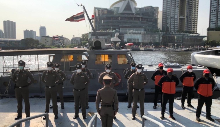 ตำรวจน้ำ 16 นาย พร้อมเรือตรวจการณ์ ค้นหา #แตงโม นิดา