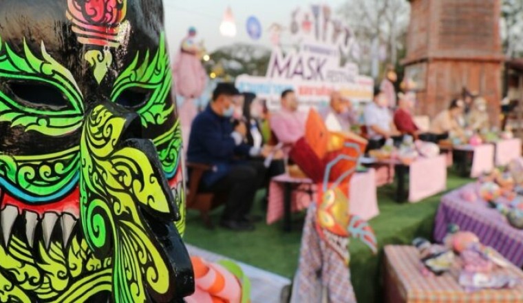 เลย ผุดไอเดียร์ เทศกาลหน้ากากผีๆ ศิลปะร่วมสมัย Mask Festival ริมโขง เชียงคาน 11 – 13 มี.ค.