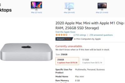ทักทายวันพุธ 3/2/2565 – Mac Mini M1 ลดราคาแรง