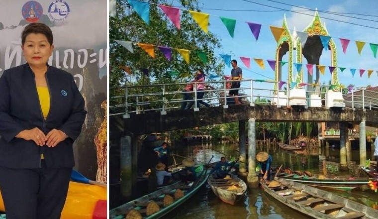 ททท.สุราษฎร์ จัดกิจกรรมไม่รู้ลืม SHOP FIN CHECK IN ตลาดบางใบไม้