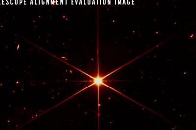 กล้องโทรทรรศน์ James Webb เรียงกระจกเสร็จขั้นแรก ถ่ายภาพแรกมาให้ดูแล้ว