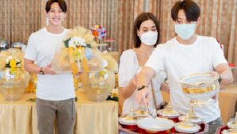 “หมาก ปริญ” ฉลอง Birthday เรียบง่าย ควง “คนพิเศษ” ทำบุญวันเกิด