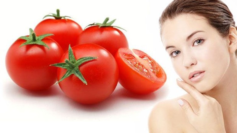 หน้าสวยด้วยมะเขือเทศ