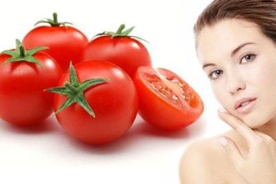 หน้าสวยด้วยมะเขือเทศ