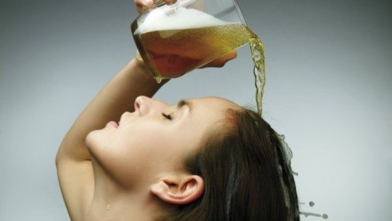 เบียร์ช่วยผมนุ่มสวยมีน้ำหนัก