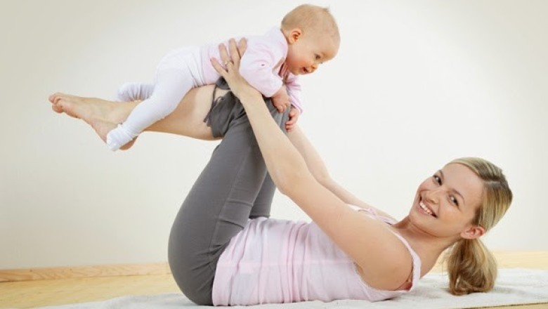 วิธีสลายพุงหลังคลอด