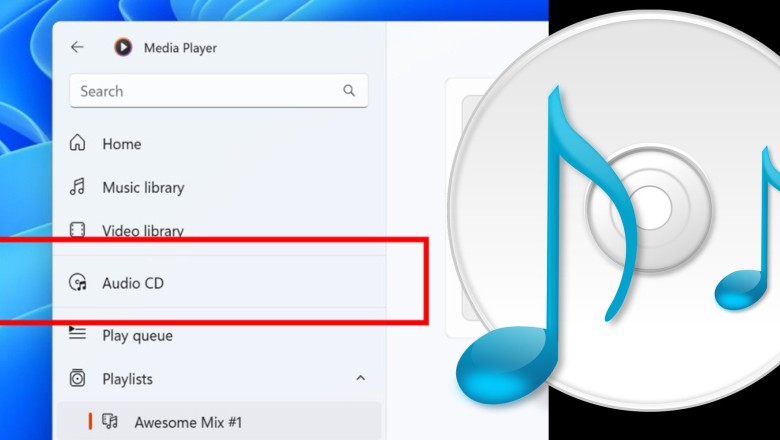 แอป Media Player ใน Windows 11 Insider build 22579 รองรับการเล่น “ซีดีเพลง”
