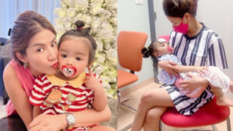 “ใบเตย” อัปเดตอาการล่าสุด “น้องเวทย์มนต์” นอนซมไข้ยังสูง รู้ผลผล RT-PCR ตัวเองวันนี้