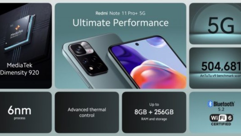 Redmi Note 11 Pro+ 5G เปิดตัวอย่างเป็นทางการพร้อม 10 5G และ 11S 5G