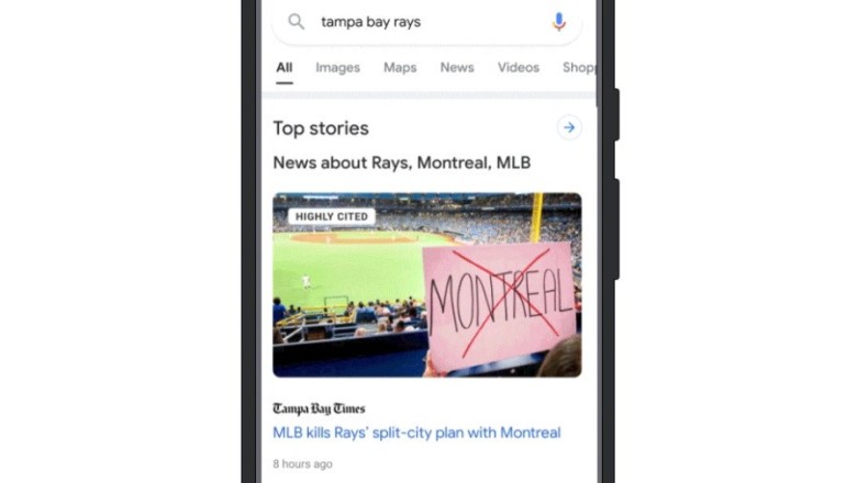 Google Search เพิ่มฟีเจอร์ต้านข่าวปลอม แปะป้าย Highly Cited ให้ข่าวที่ถูกอ้างอิงเยอะๆ