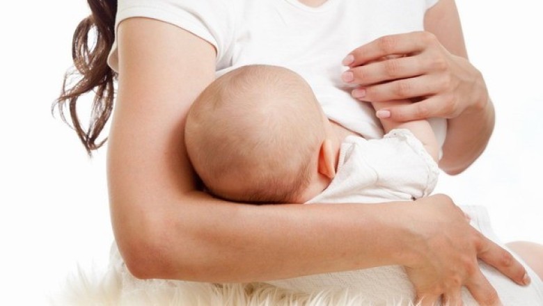 น้ำนมแม่สีชมพู