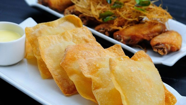 เกี๊ยวห่อครีมชีส ขนมนานาชาติ