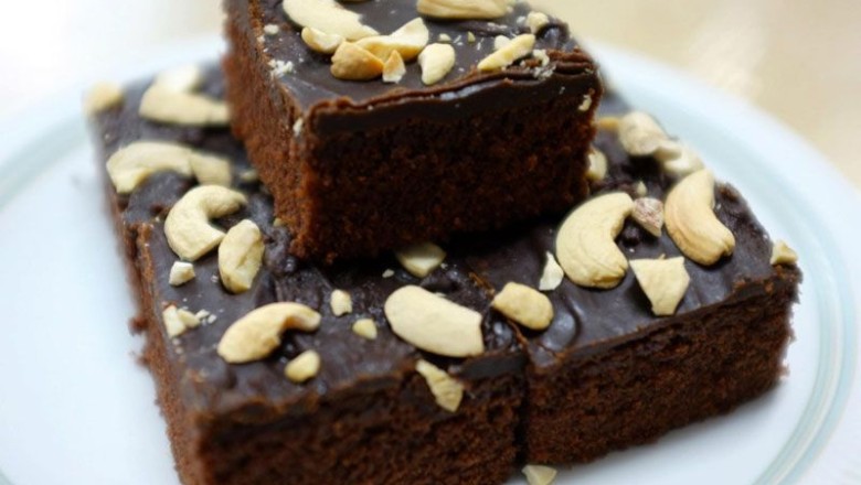 บราวนี่เม็ดมะม่วงหิมพานต์ เบเกอรี่