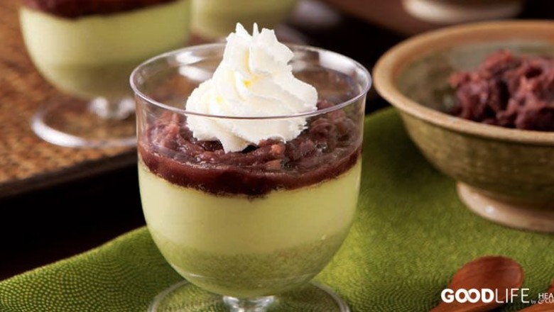 พุดดิ้งถั่วแดง เบเกอรี่