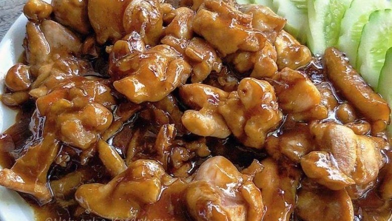 ไก่หวาน อาหารภาคกลาง