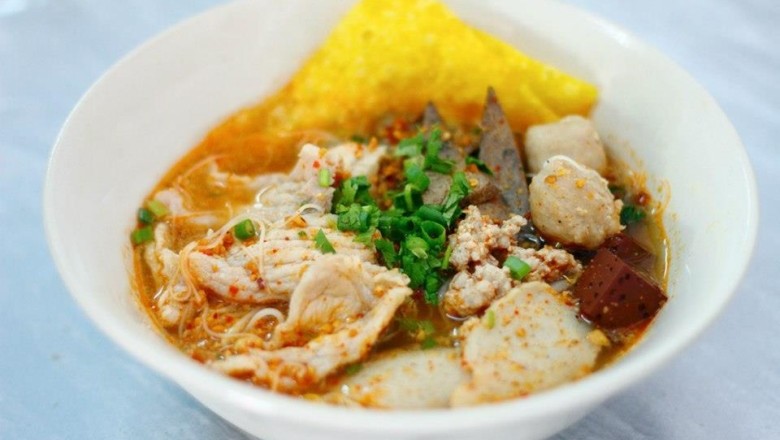 ก๋วยเตี๋ยวต้มยำ อาหารจานเดียว