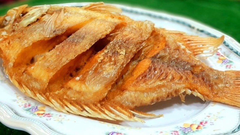 ทอดปลาไม่ติดกระทะ